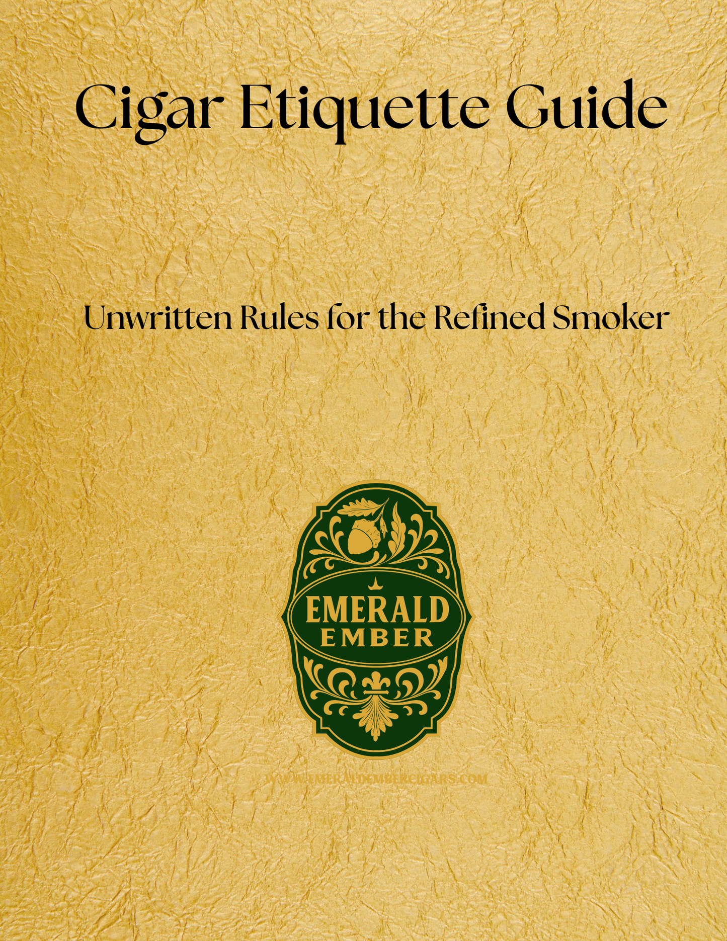 Cigar Etiquette Guide